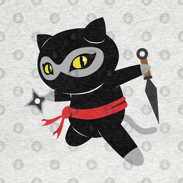 Ninja Cat Strikes! by The Toku Verse